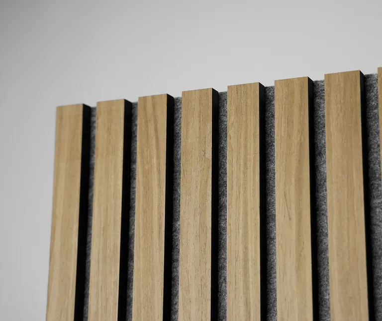 HORI Dekor Akustikpaneel Walnut auf Filz Sesam 0