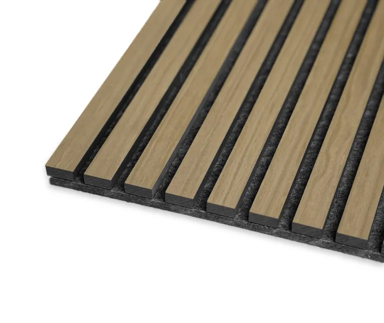 HORI Dekor Akustikpaneel Walnut auf Filz Sesam 1