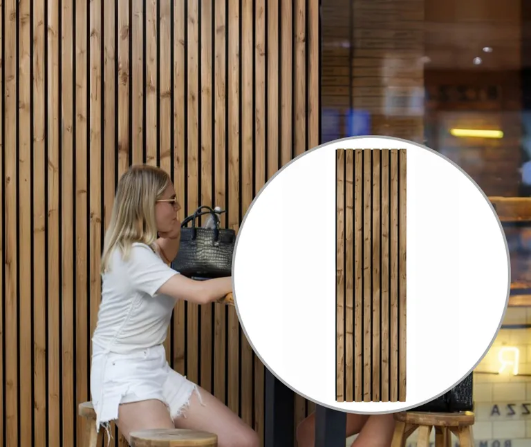 HORI Akustikpaneel HydroLine Thermo Fichte gehackt 0