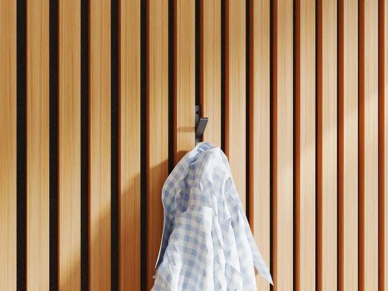 HORI Wandverkleidung Zubehör Garderobenhaken eckig 0