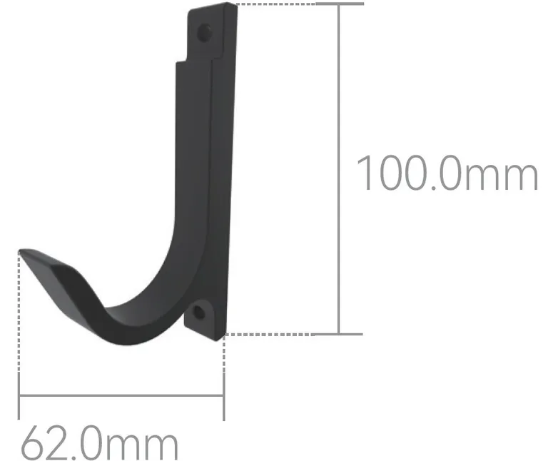 HORI Wandverkleidung Zubehör Garderobenhaken rund 1