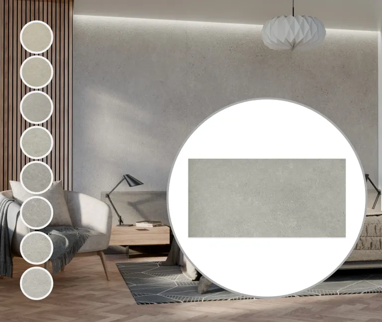 MODEE Wandverkleidung Raw Concrete Massi als Fliese (1200 x 600mm) oder Platte (2800 x 1175mm) 0