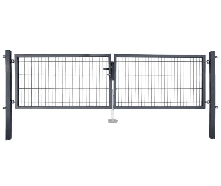 HORI Doppelflügeltor F für Doppelstabmattenzaun 0