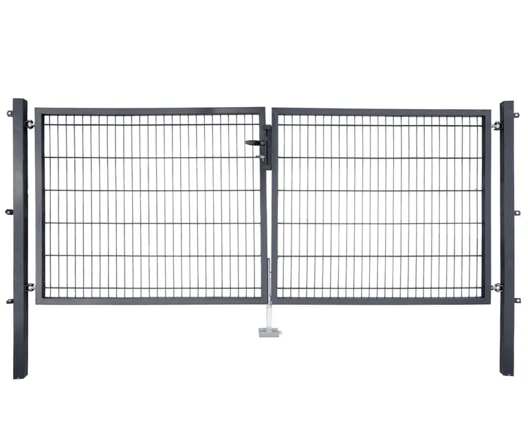 HORI Doppelflügeltor F für Doppelstabmattenzaun 0