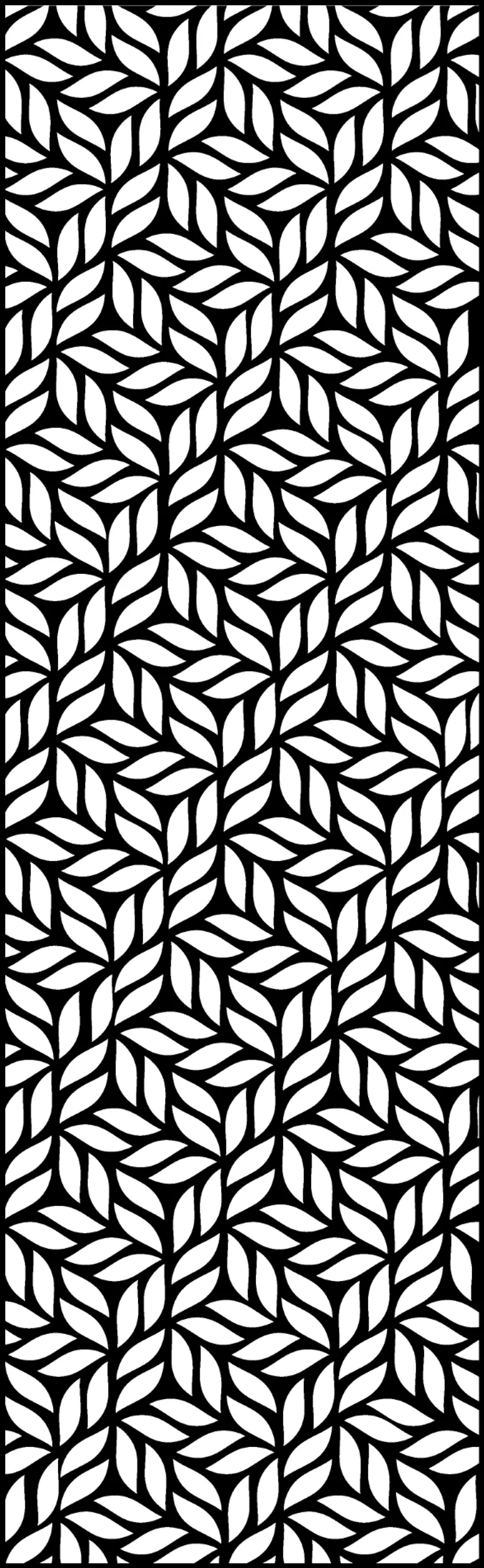 GroJa Designeinsatz Leafs XL anthrazit 0