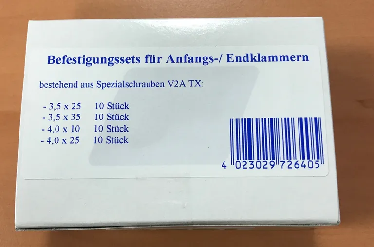 Kovalex Terrassendielen Komplettset WPC Kammerprofil Exklusiv grau gebürstet 26 x 145 mm 20