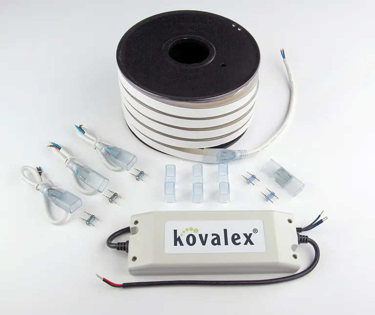 Kovalex Terrassendielen WPC LED Licht Set 10 m 0