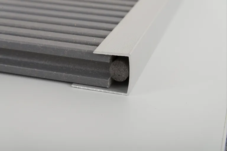 Kovalex Terrassendielen WPC Seitenabschluss Aluminium U- Profil 26 mm 1