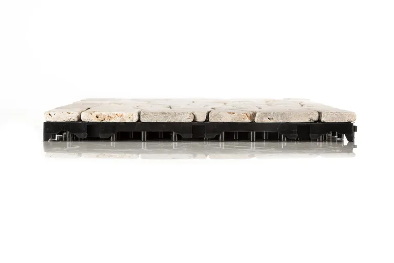 HORI Klickfliesen Steinfliese Steine beige/creme 2