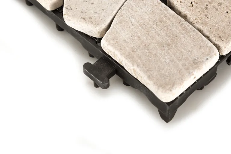 HORI Klickfliesen Steinfliese Steine beige/creme 4