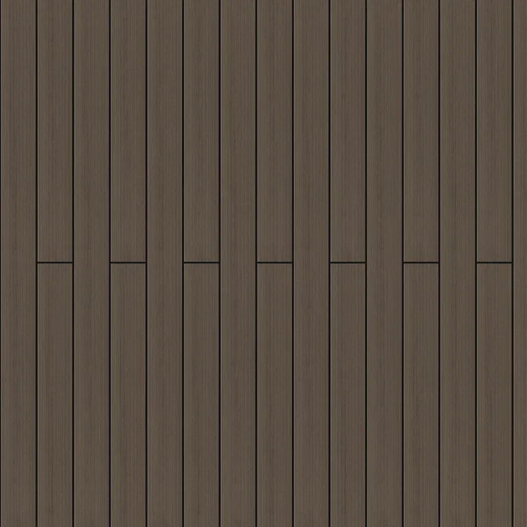 HORI Terrassendielen WPC Vollprofil massiv braun 20 x 140 mm 1