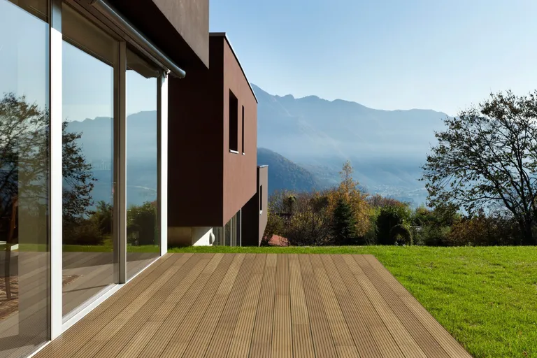 HORI Terrassendielen Komplettset Bangkirai Kombi-Profil 35 x 145 mm 3