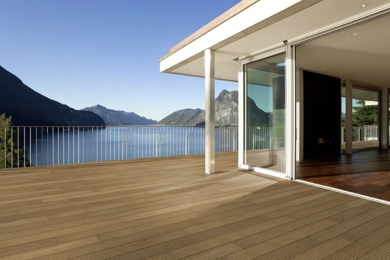 HORI Terrassendielen Komplettset Bangkirai Kombi-Profil 35 x 145 mm 4