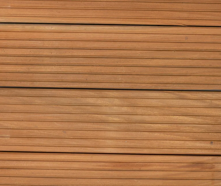 HORI Terrassendielen Komplettset Bangkirai Standard grob/fein 25 x 145 mm 4