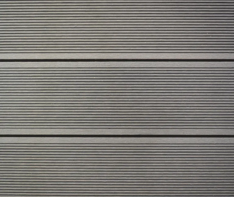 HORI Terrassendielen WPC Basic Hohlkammer grau einseitig geriffelt 20 x 120 mm 1