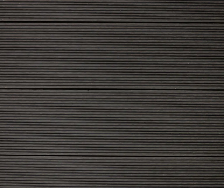 HORI Terrassendielen WPC Kuba Hohlkammer anthrazit geriffelt / glatt gebürstet 25 x 145 mm 6