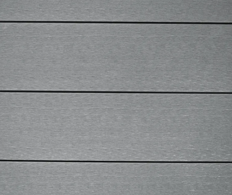 HORI Terrassendielen WPC Kuba Hohlkammer grau geriffelt / glatt gebürstet 25 x 145 mm 5