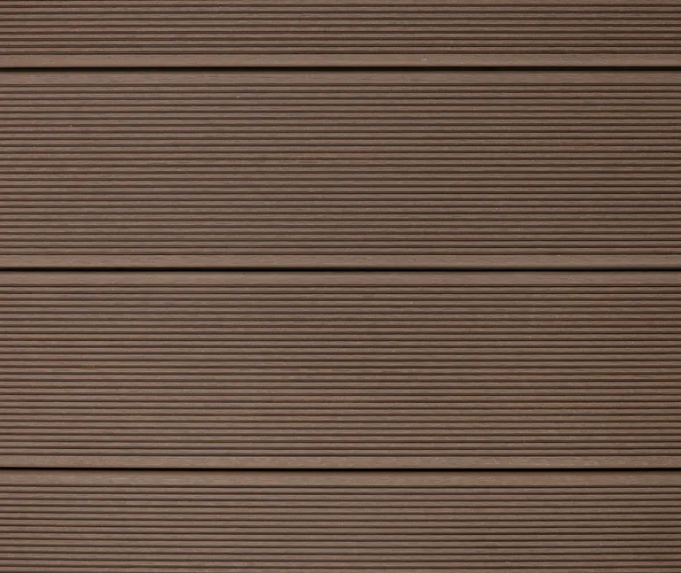 HORI Terrassendielen Komplettset WPC/BPC Vollprofil massiv braun 20 x 145 mm 6