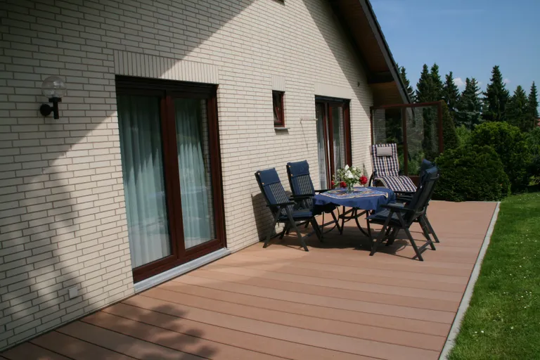 megawood Terrassendielen WPC Jumbo Premium massiv nussbraun 21x242mm 2