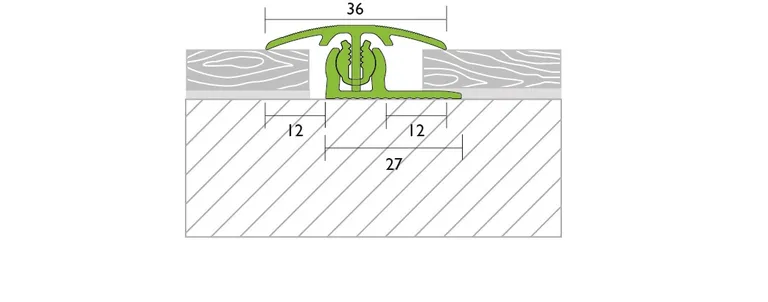 Proline Uebergangsprofil PROVARIO Universal 1