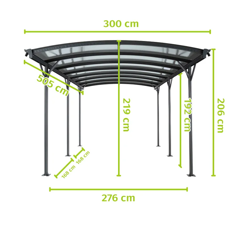 HORI Carport Bogendach 7