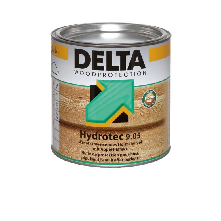 DELTA Hydrotec 9.05 Holzschutzöl farblos 2,5 l 0