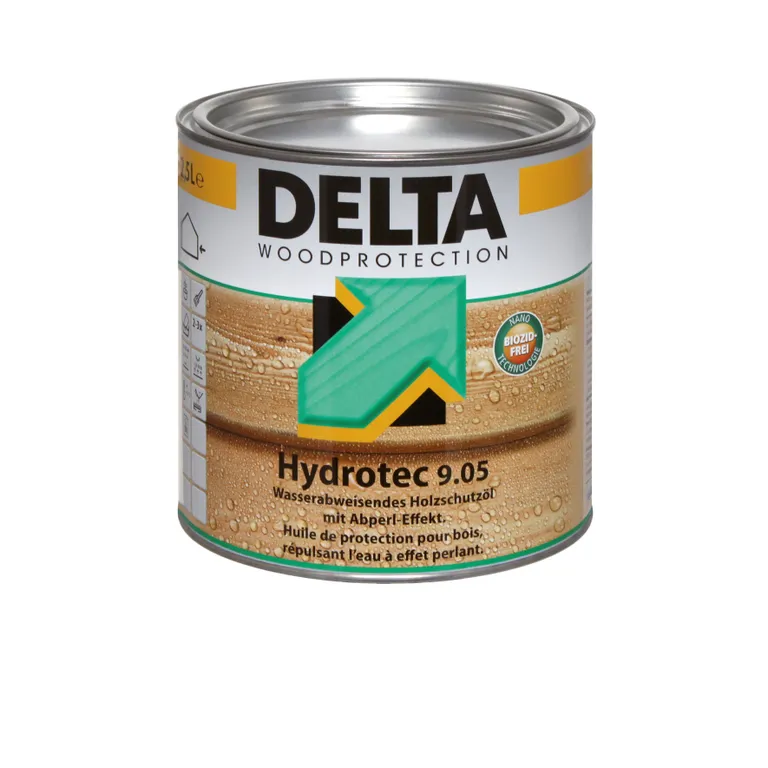 DELTA Hydrotec 9.05 Holzschutzöl Walnuss 2,5 l 0