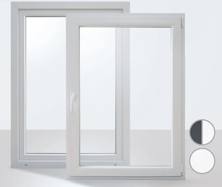 HORI Kunststofffenster Dreh/Kipp 1000 x 1400 mm 0