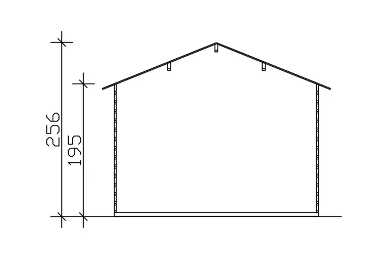 SKAN HOLZ Gartenhaus Faro 4