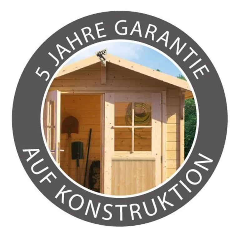 Karibu Gartenhaus Kandern 6,5 8