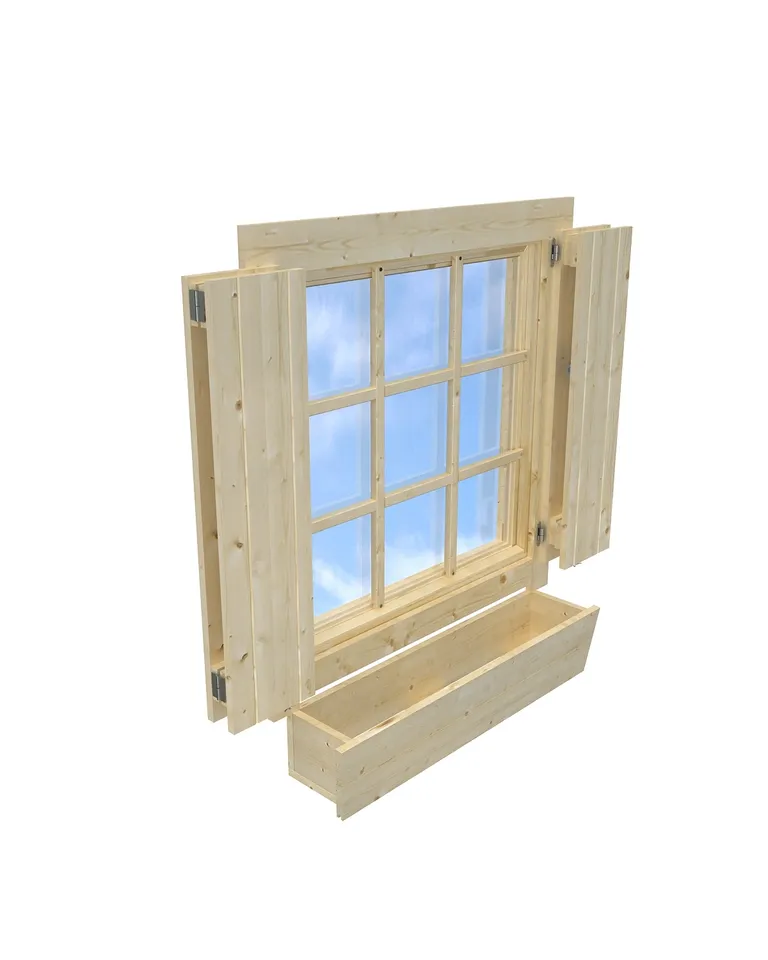 Lasita Maja Zubehör Blumenkasten für Doppelfenster 1