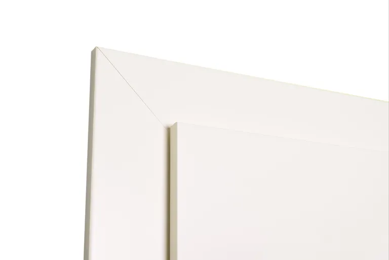 HORI Zimmertür Komplettset Valencia Weißlack RAL9010 Röhrenspan Eckkante 4