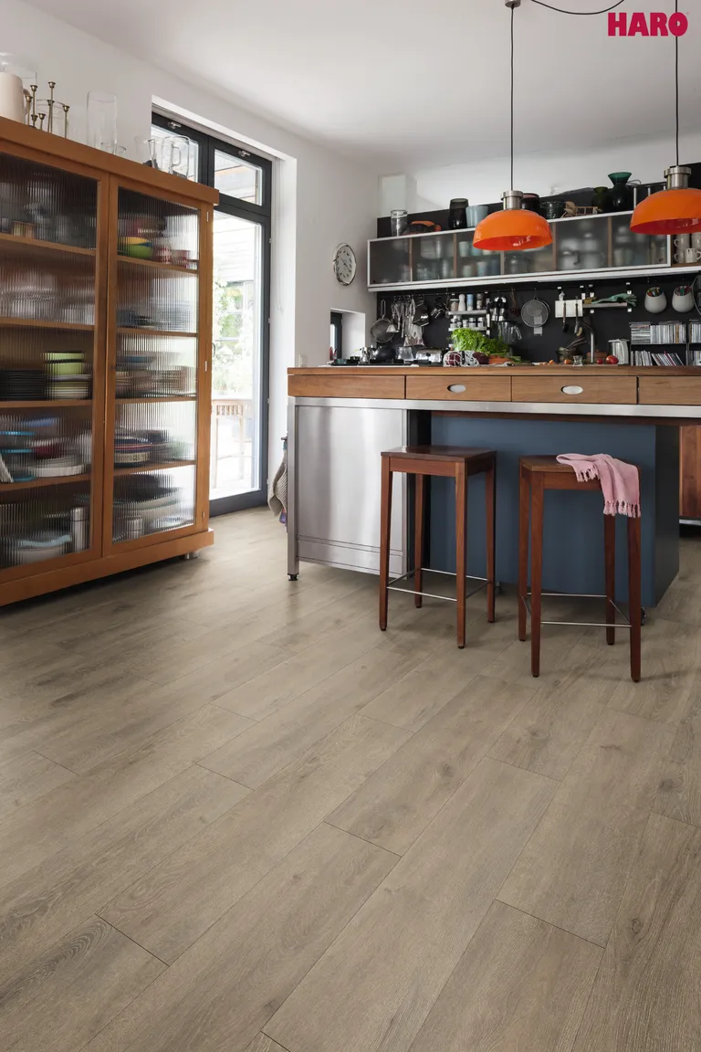 HARO Laminat Tritty 200 Aqua Eiche Veneto mocca Landhausdiele 2