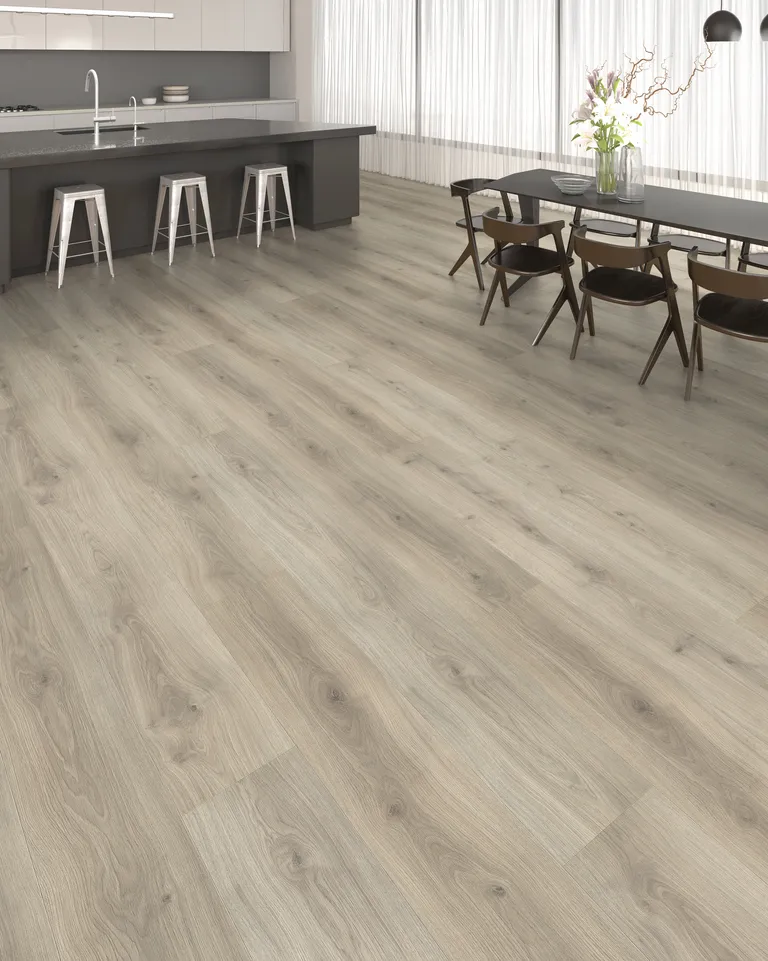 HARO Laminat Tritty 200 Aqua Gran Via Eiche Emilia samtgrau Landhausdiele 1