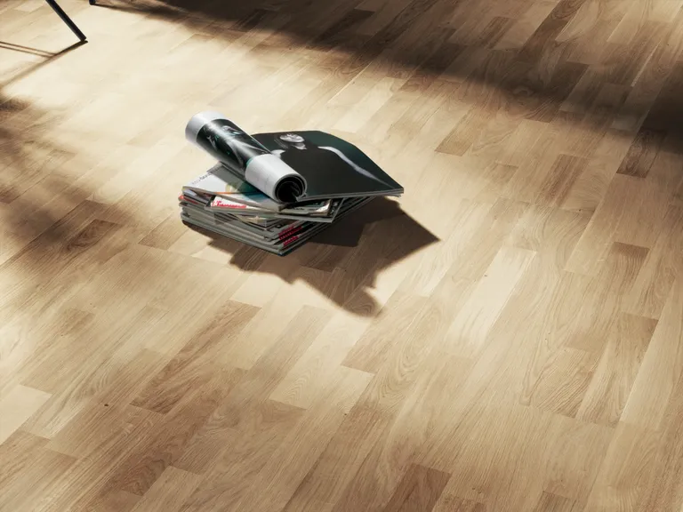 HORI Parkett 300 Eiche Various rustikal Schiffsboden versiegelt 2