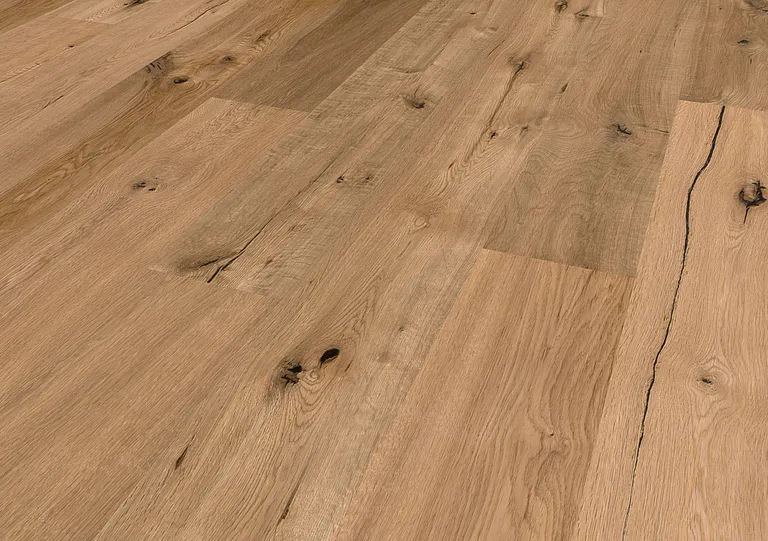 HORI Parkett 400 Eiche Nizza Landhausdiele gealtert handgehobelt gefast natur-geölt 2