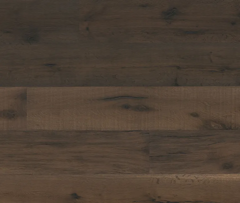 HORI Parkett Eiche Altholz Carbon gebürstet Landhausdiele rauchschwarz geölt 0