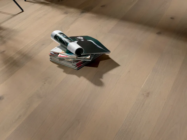 HORI Parkett Eiche Landhausdiele Variant gebürstet grau braun UV-geölt 2. Wahl 2
