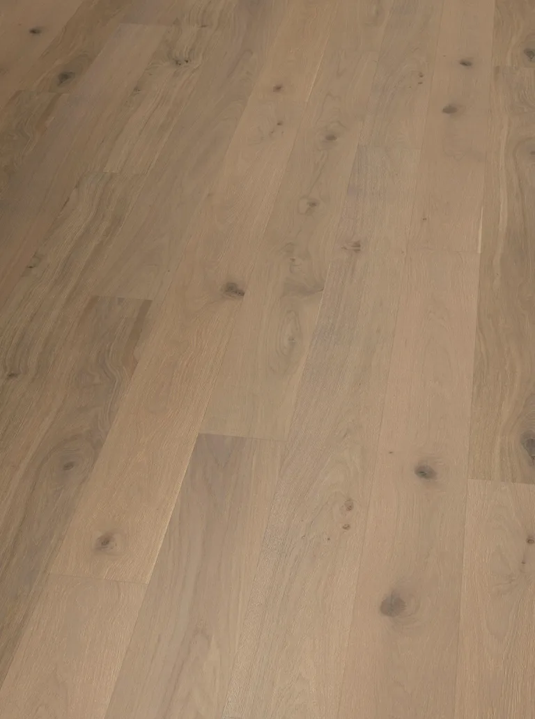HORI Parkett Eiche Landhausdiele Variant gebürstet grau braun UV-geölt 2. Wahl 1