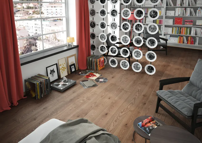 HORI Parkett Esche Country walnuss Landhausdiele geölt 2