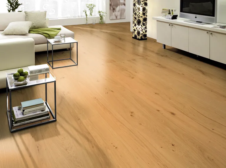 HORI Quick Parkett 300 Eiche strukturiert Universal Landhausdiele versiegelt matt 3