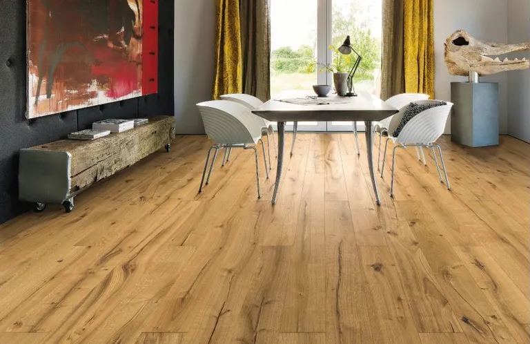 HORI Quick Parkett 400 Eiche Texas Landhausdiele stark strukturiert Natur-geölt 3