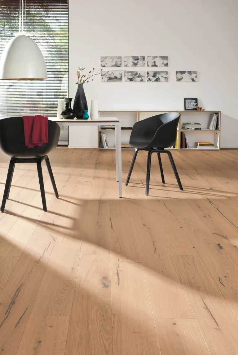 HORI Quick Parkett 400 Eiche weiß Alabama strukturiert Landhausdiele geölt 2