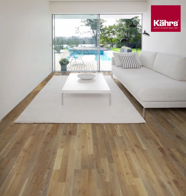 Kährs Parkett Harmony Collection Eiche Stone Lively stark gebürstet Schiffsboden natur-geölt 1