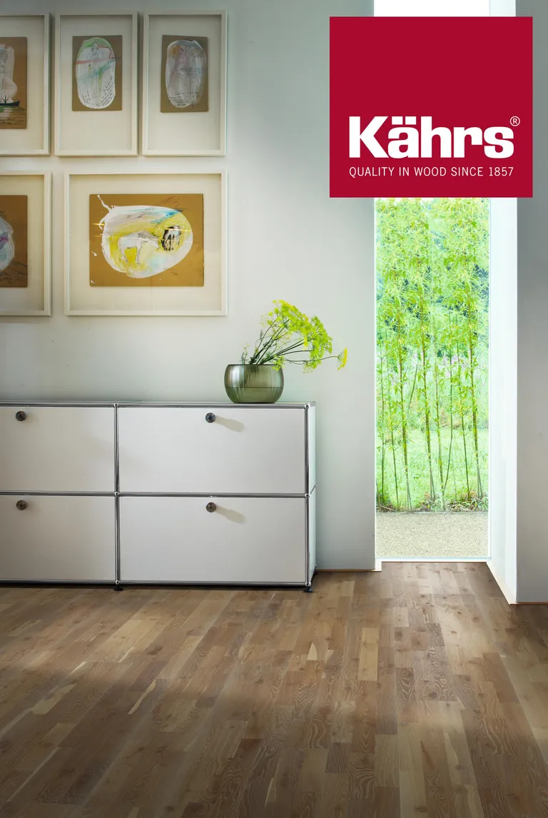 Kährs Parkett Harmony Collection Eiche Stone Lively stark gebürstet Schiffsboden natur-geölt 2