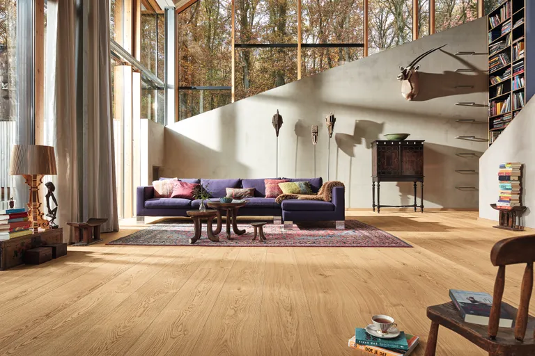 MEISTER Lindura Holzboden HD 400 Eiche natur pure 8743 Landhausdiele 1