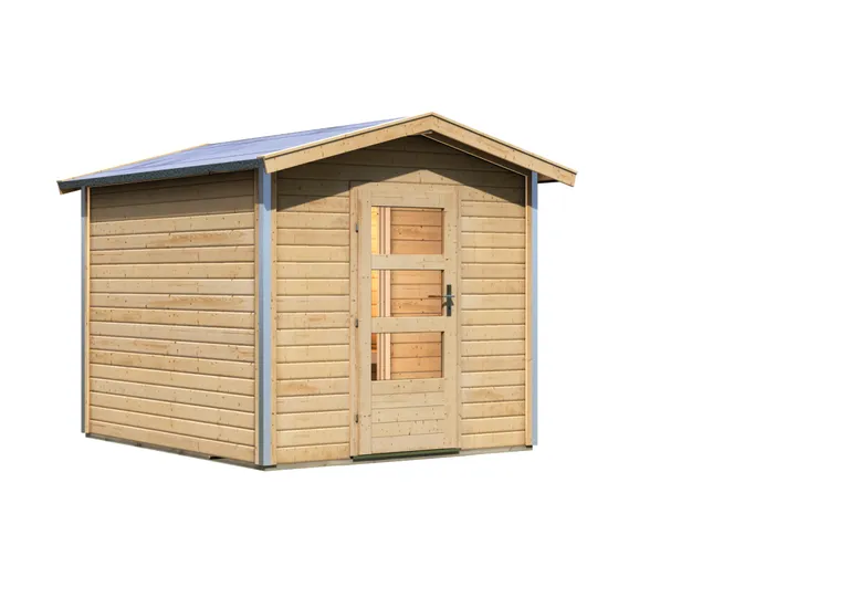 Karibu Sauna-Haus Bosse mit Vorraum 38 mm 1