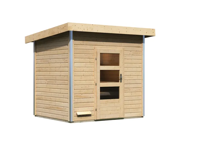 Karibu Sauna-Haus Norge Türe Modern 38 mm 1