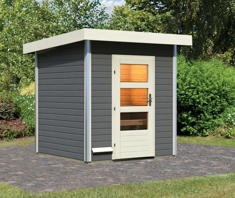 Karibu Sauna-Haus Torge Fronteinstieg 38 mm 0