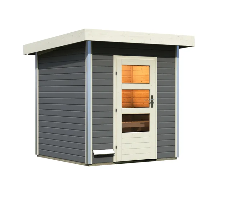 Karibu Sauna-Haus Torge Fronteinstieg 38 mm 1